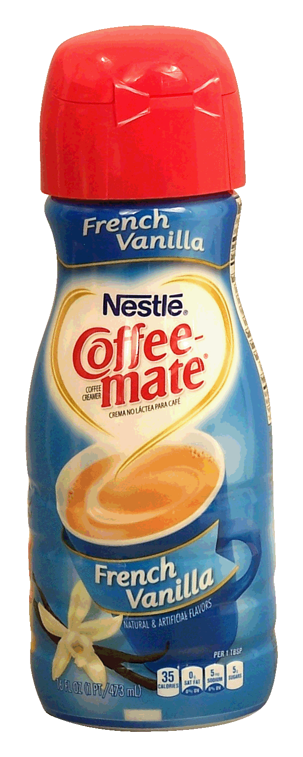 Nestle Coffee-mate french vanilla flavored coffee creamer Full-Size Picture